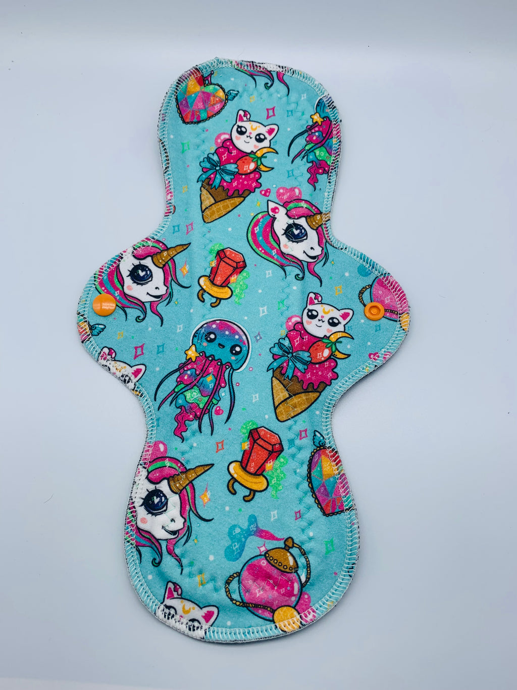 12” Light flow cloth reusable pad “cutie pie”