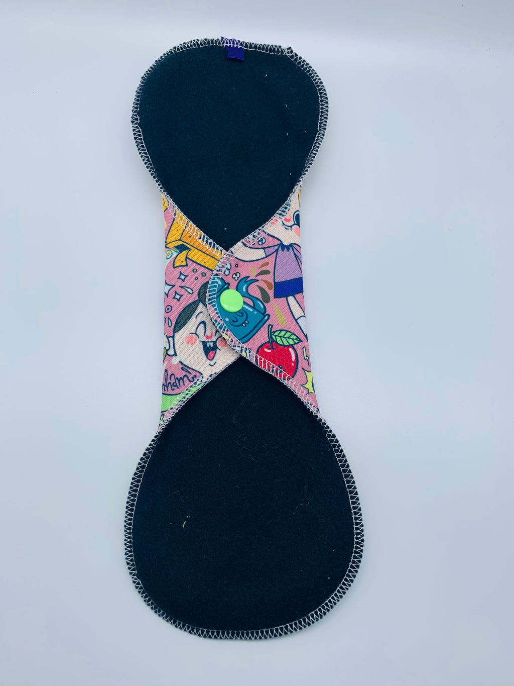 12” Light flow cloth reusable pad “seize the day”